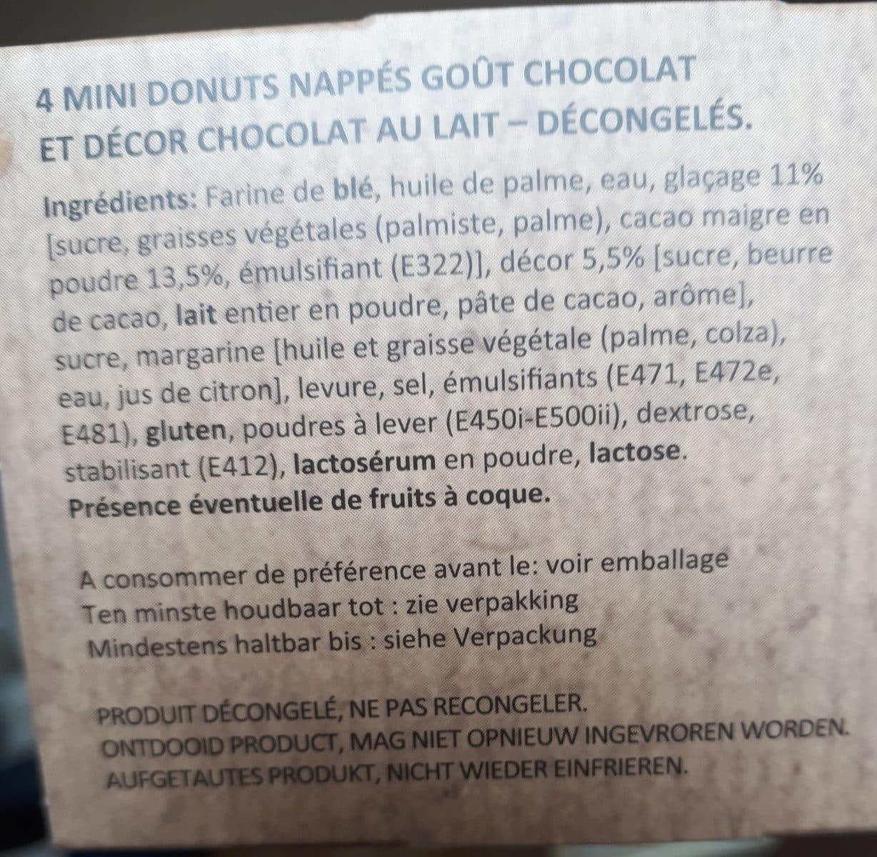 Open Food Facts Mini beignets packshot