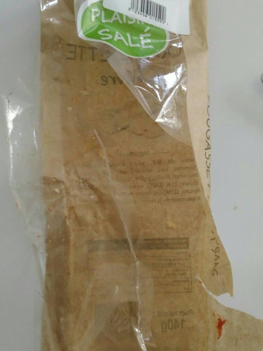 Open Food Facts Fougassette chèvre packshot