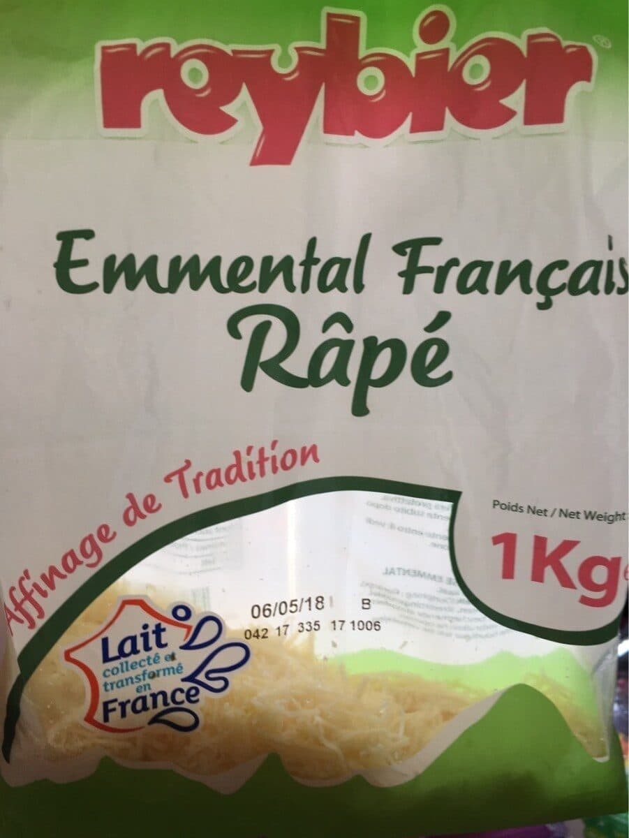 Reybier Emmental Râpé Fondant packshot