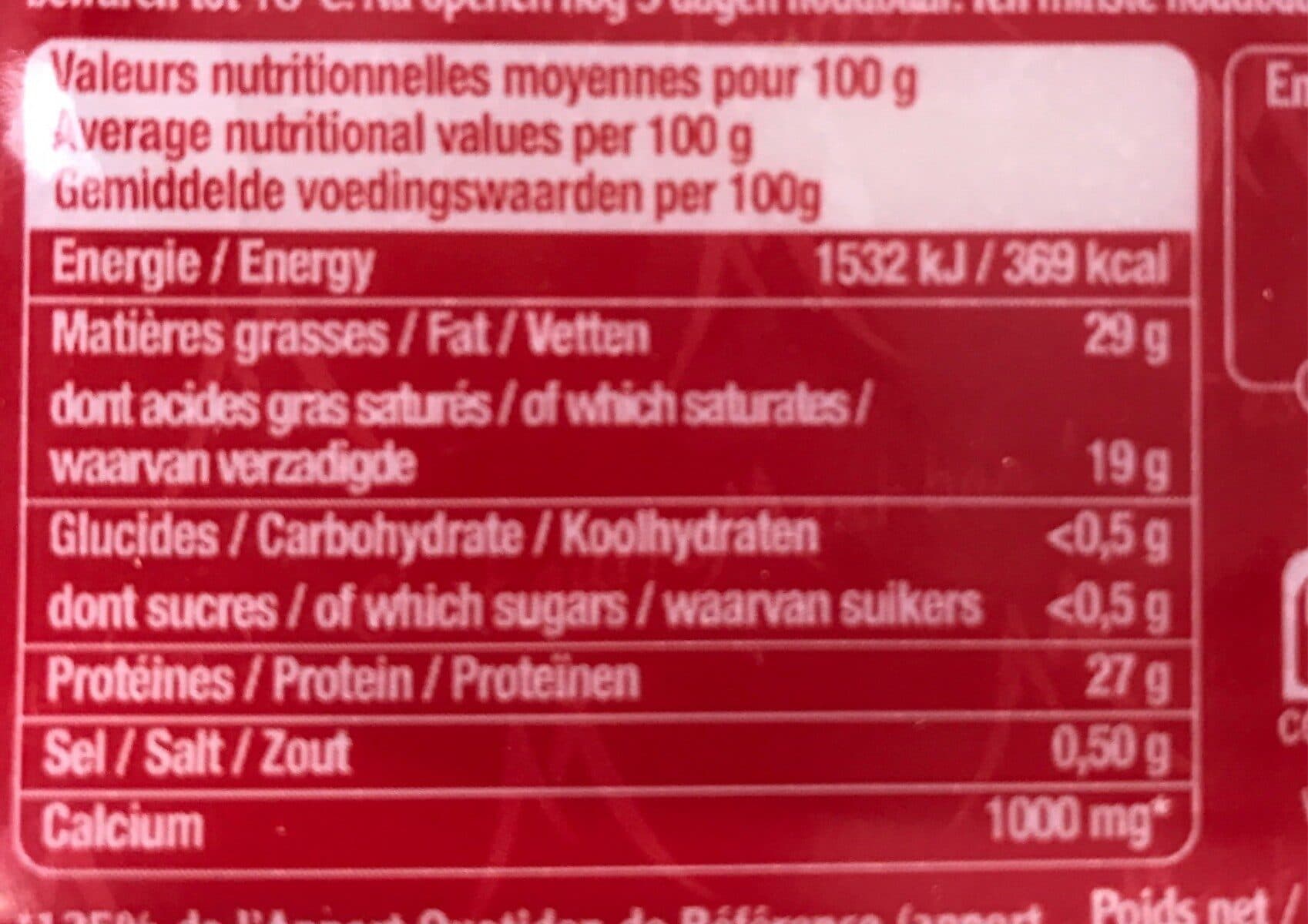 Entremont L’emmental Francais packshot