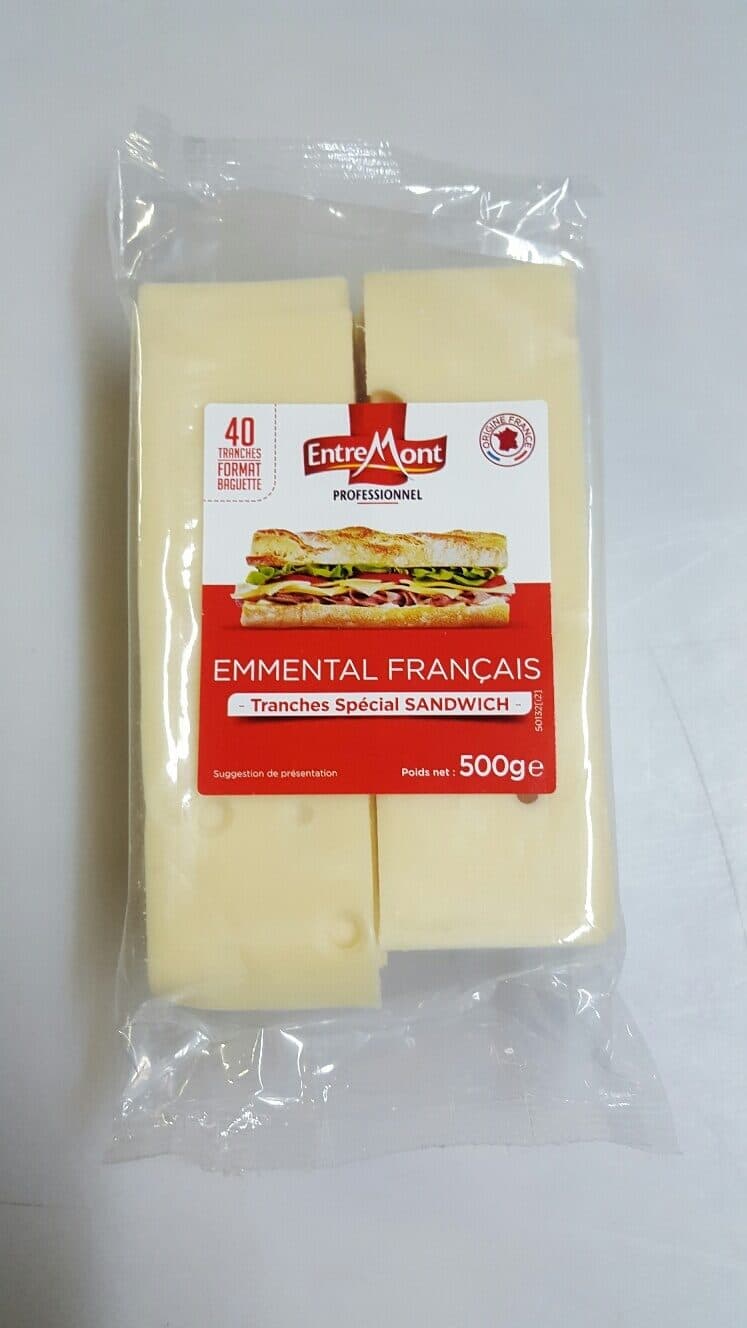 Entremont Emmental tranche packshot