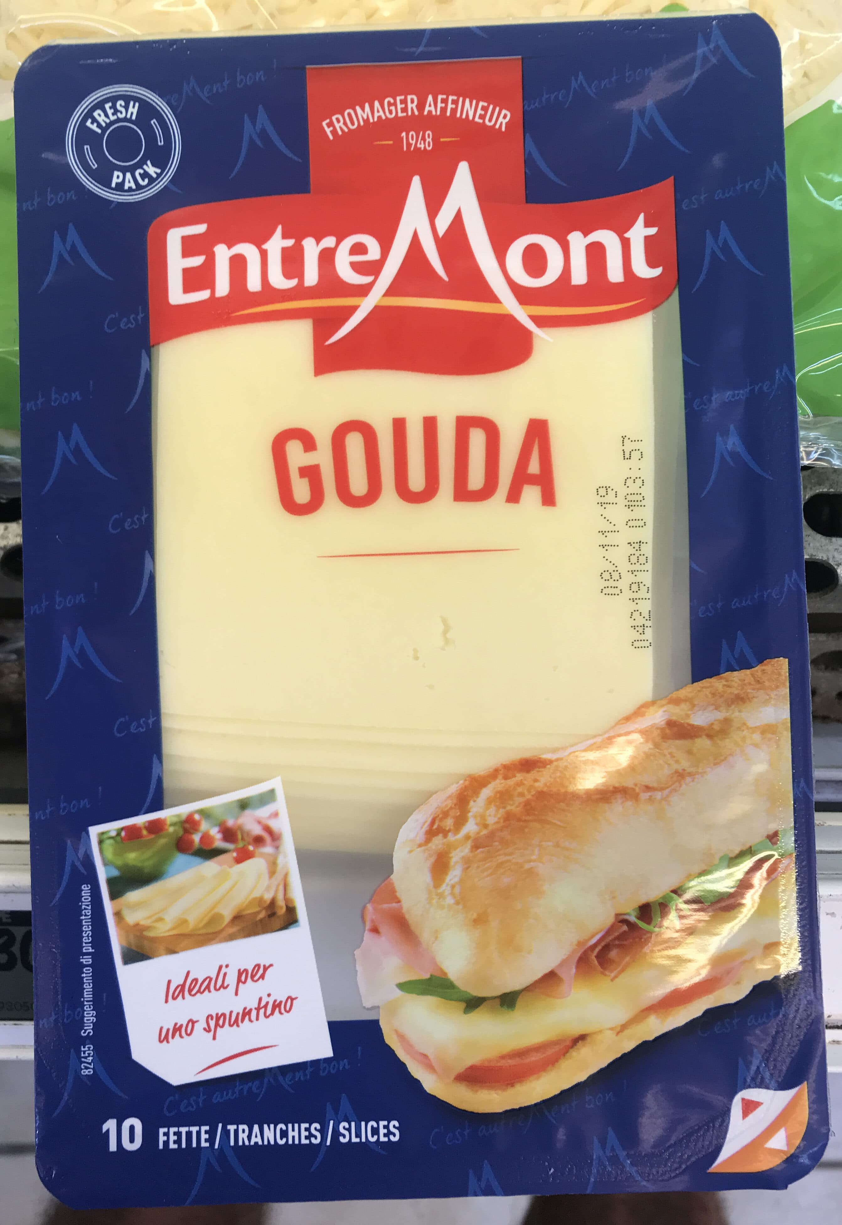 EntreMont TRANCHES GOUDA packshot