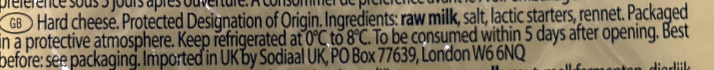 Entremont Comté 8 tranches packshot