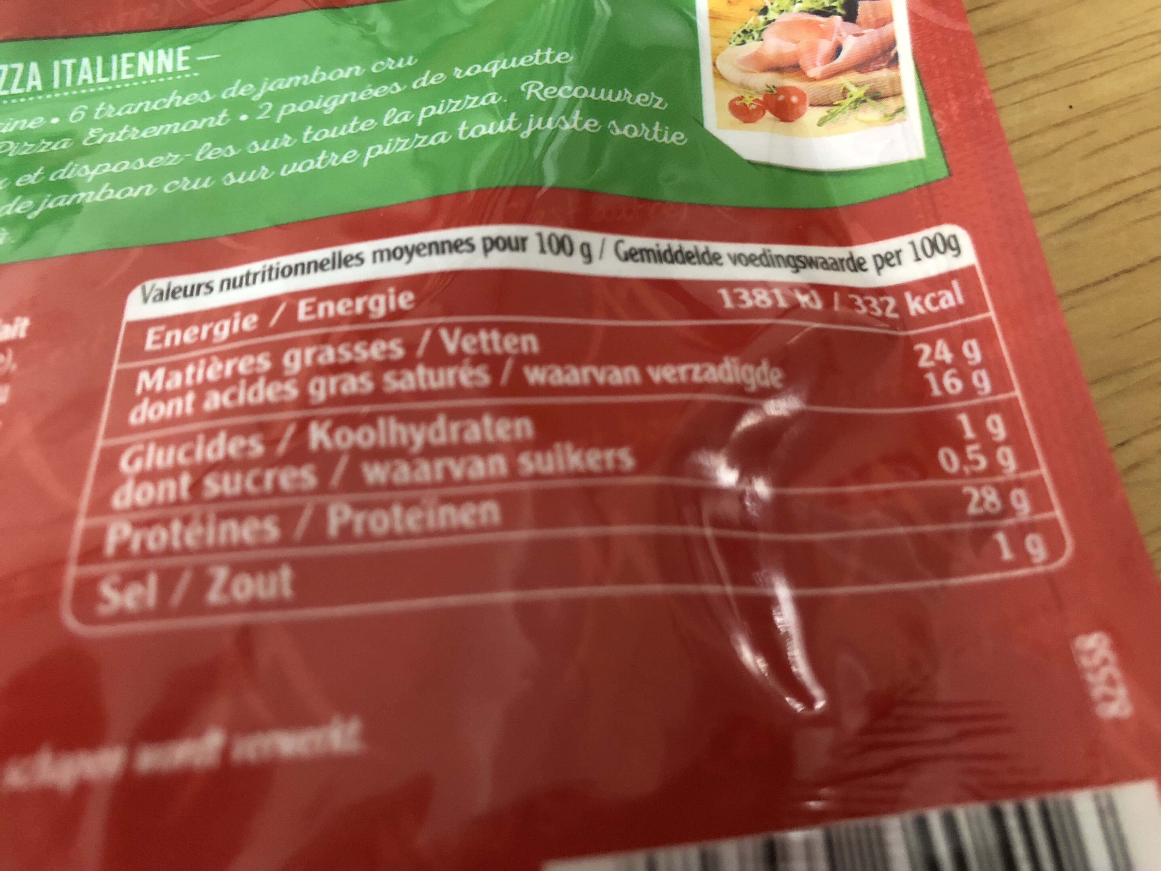 Entremont Special pizza packshot