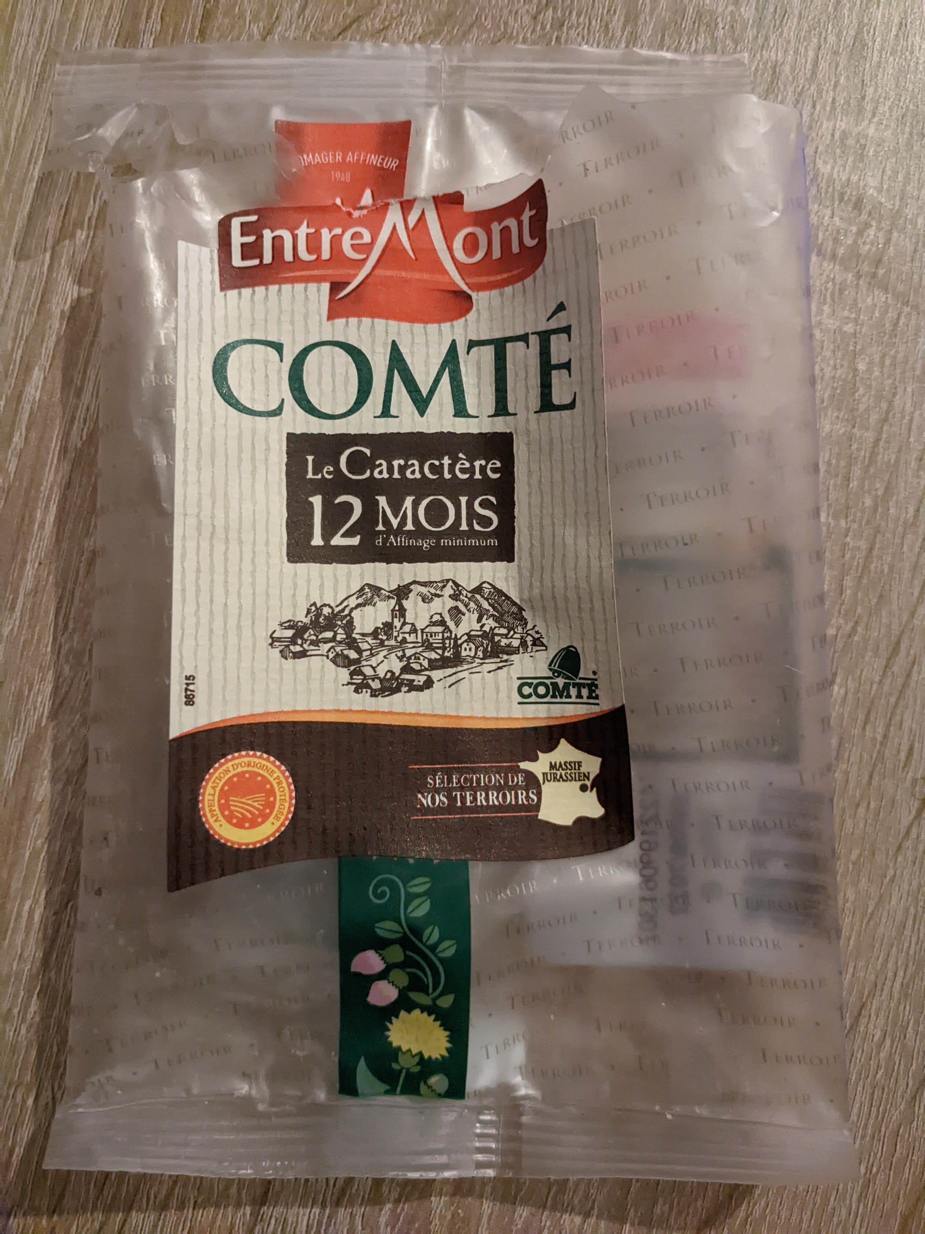 Entremont Comté Le Caractère 12 Mois packshot
