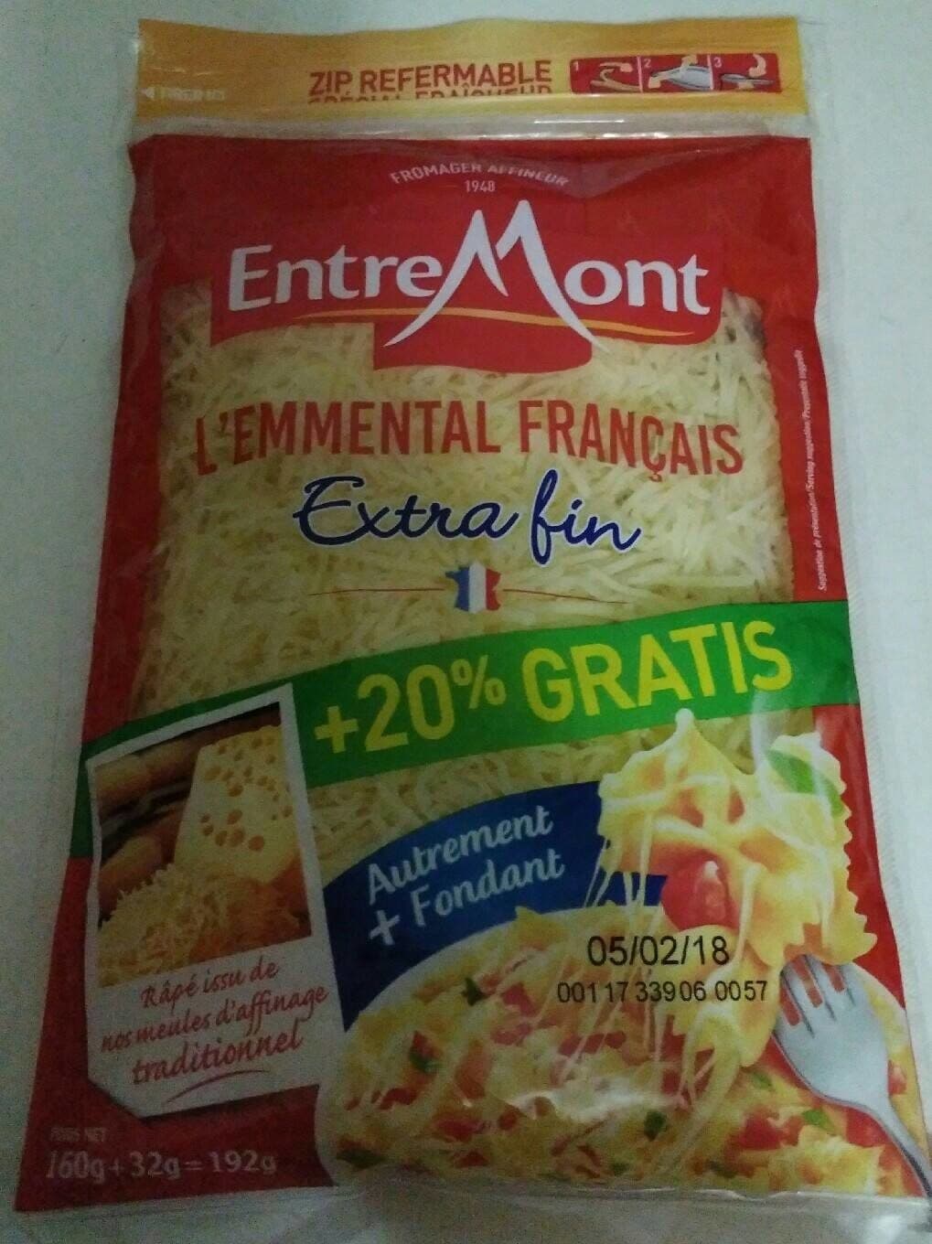 Entremont Emmental packshot