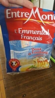 Entremont L'emmental Français (Doux et fondant) packshot