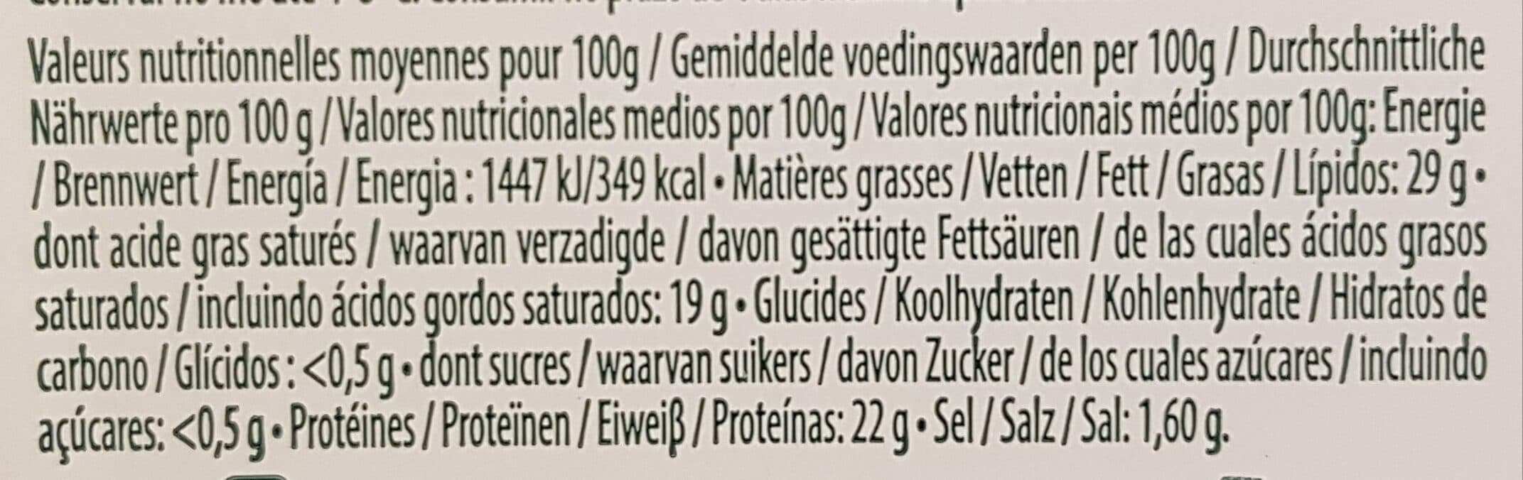 Entremont Raclette Saveur d'Antan packshot