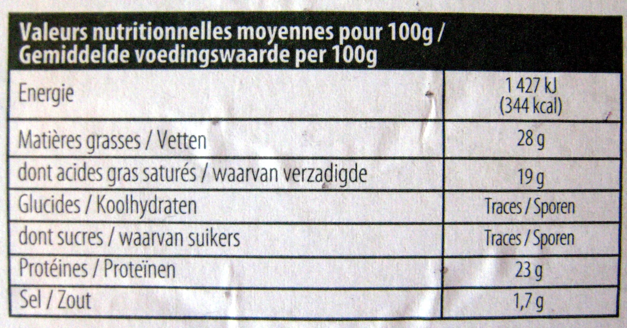 EntreMont Raclette coupe triangle nature EntreMont packshot