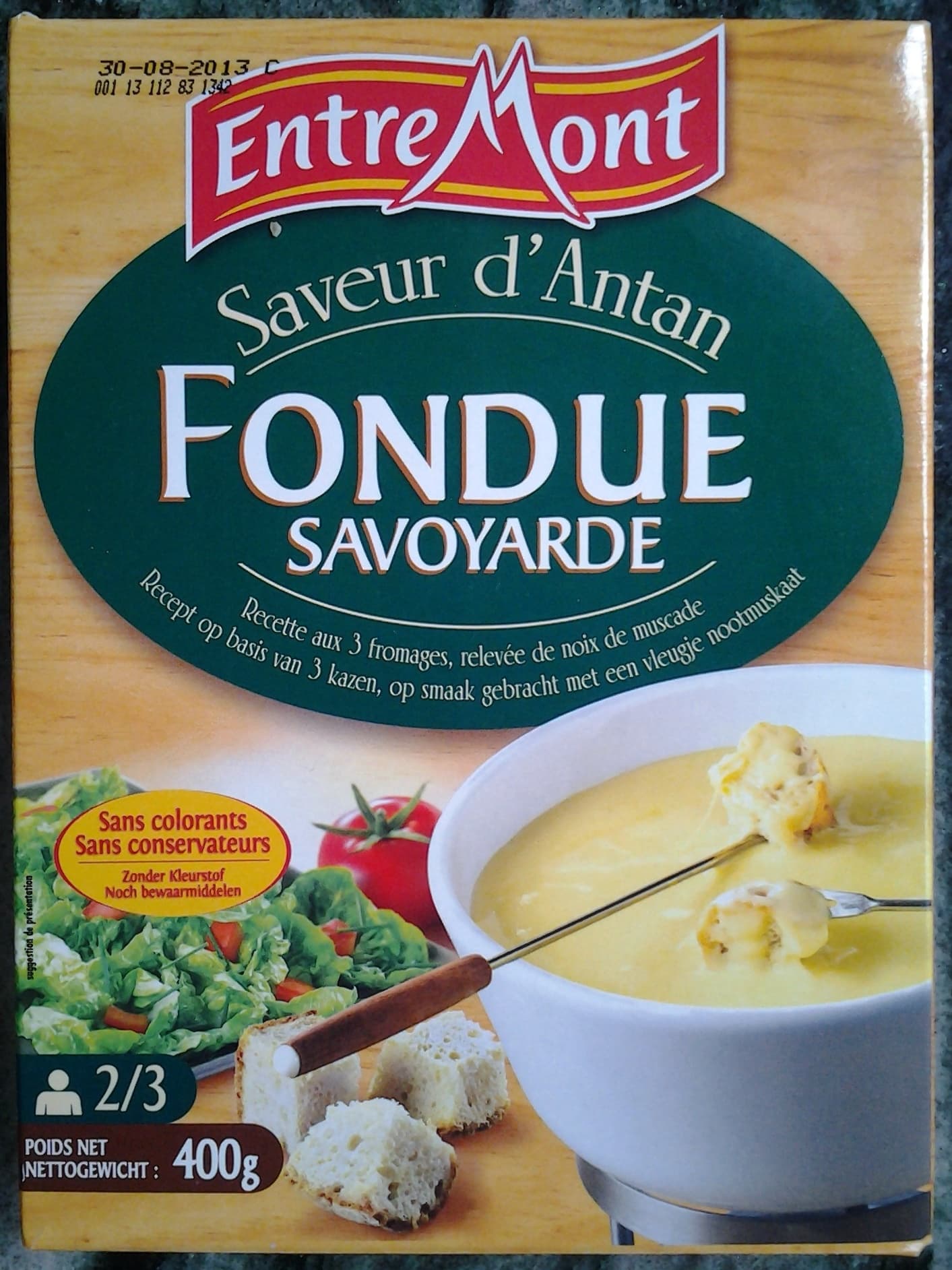 EntreMont Saveur d'Antan Fondue Savoyarde packshot