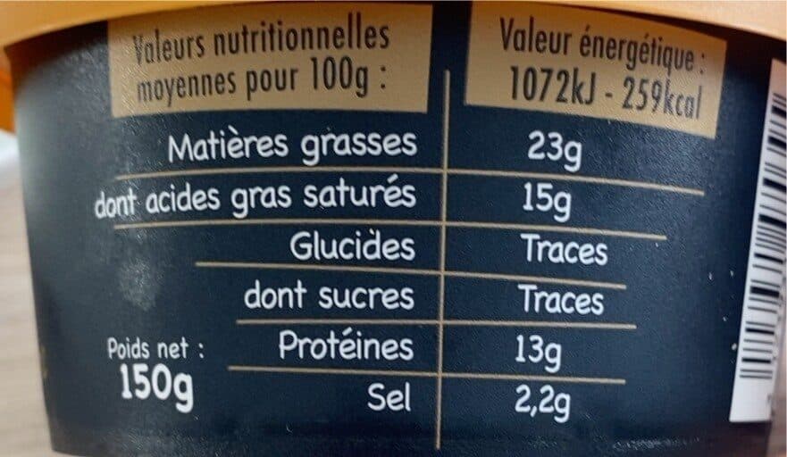 Monts & Terroir Creme de morbier packshot