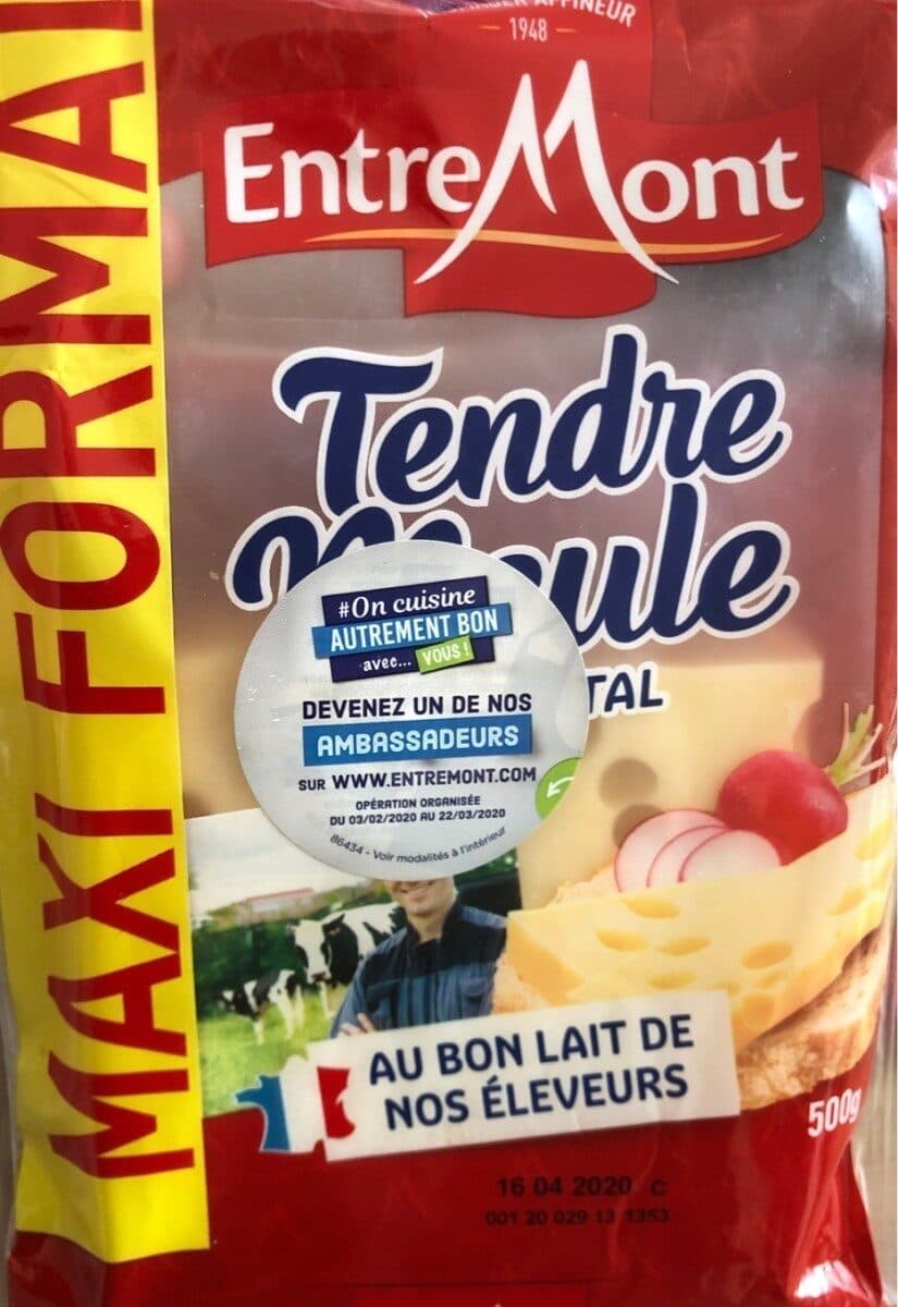 Entremont Tendre Meule Emmental packshot