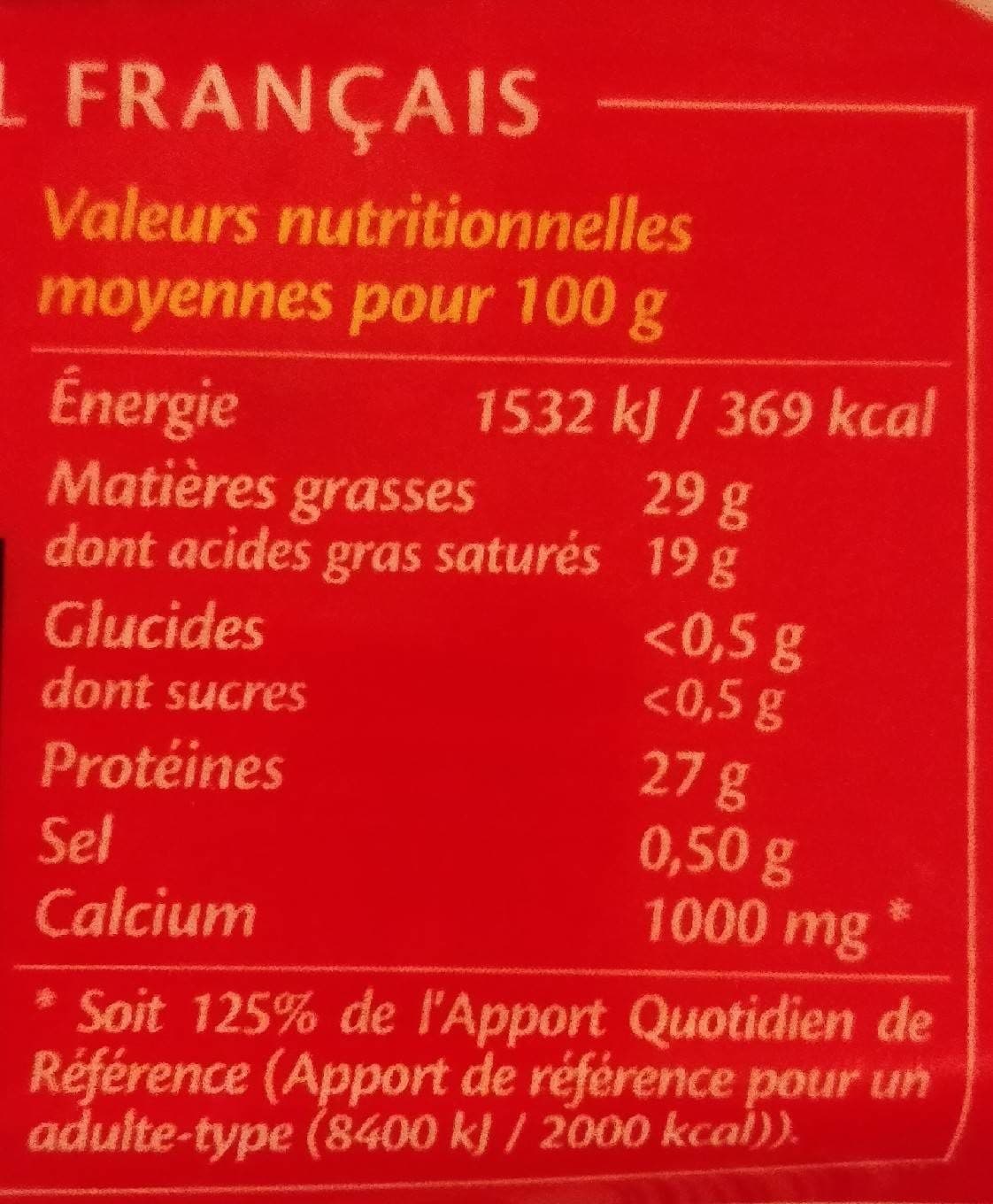 Meule d'Or Emmental packshot