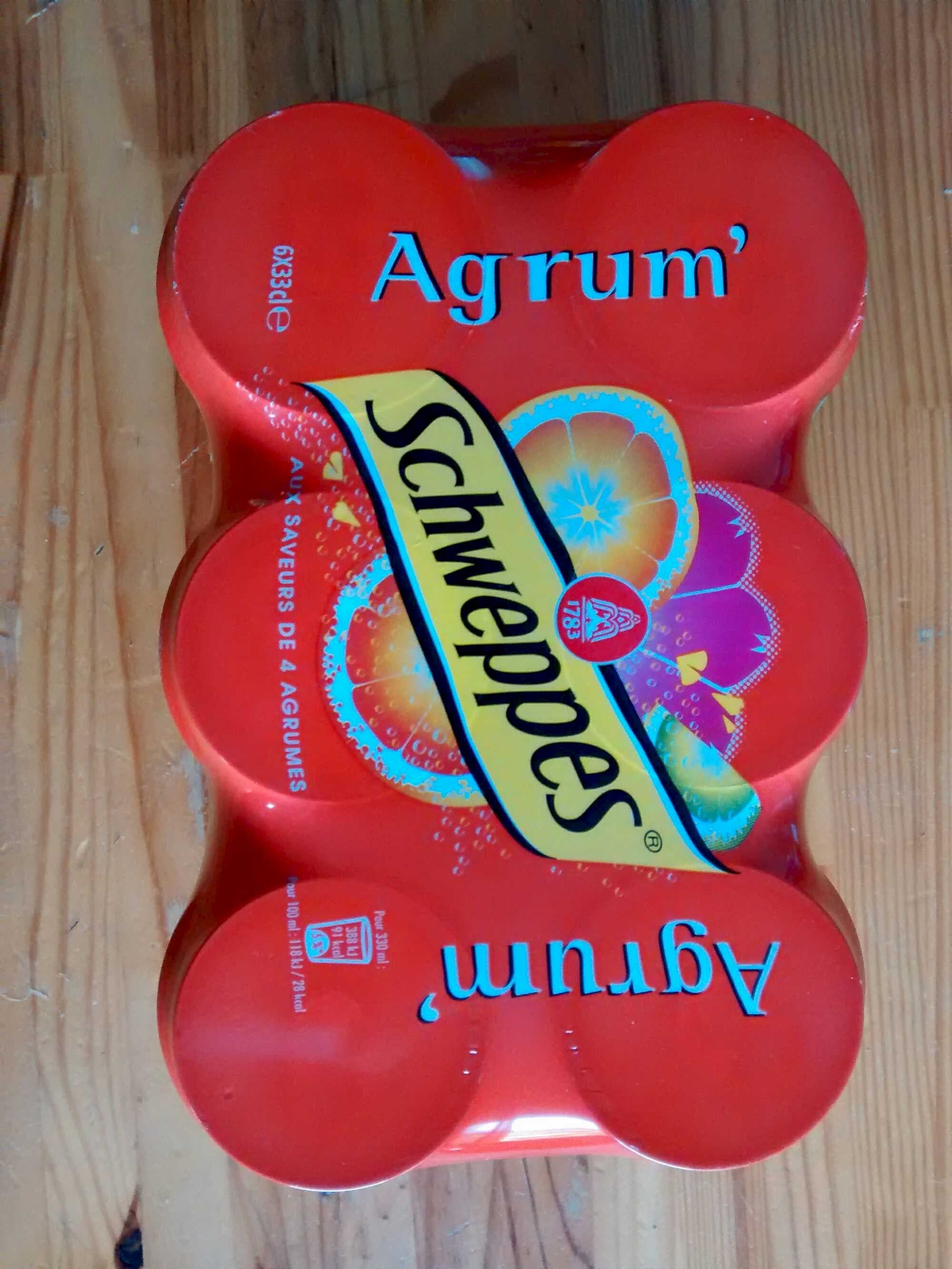 Schweppes Schweppes Agrum' packshot