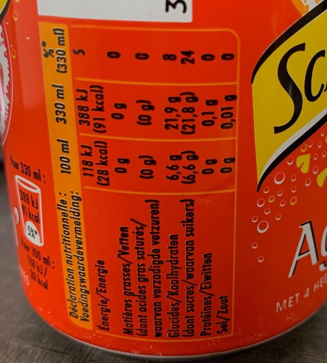 Schweppes Schweppes Agrum' packshot