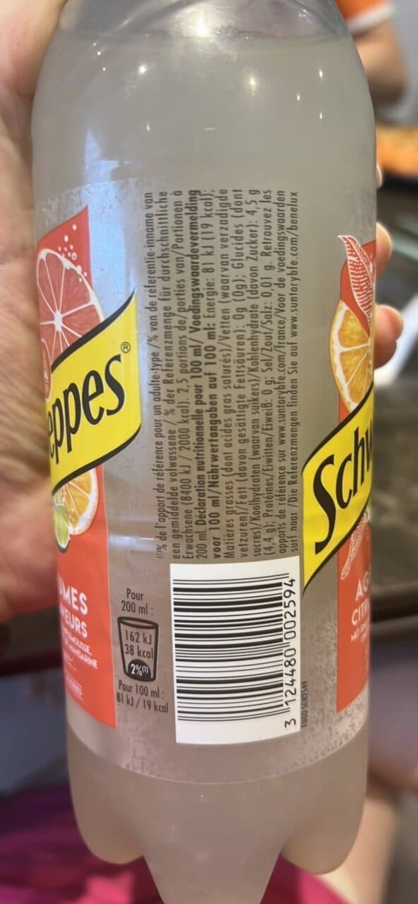Schweppes Schweppes Agrum' packshot