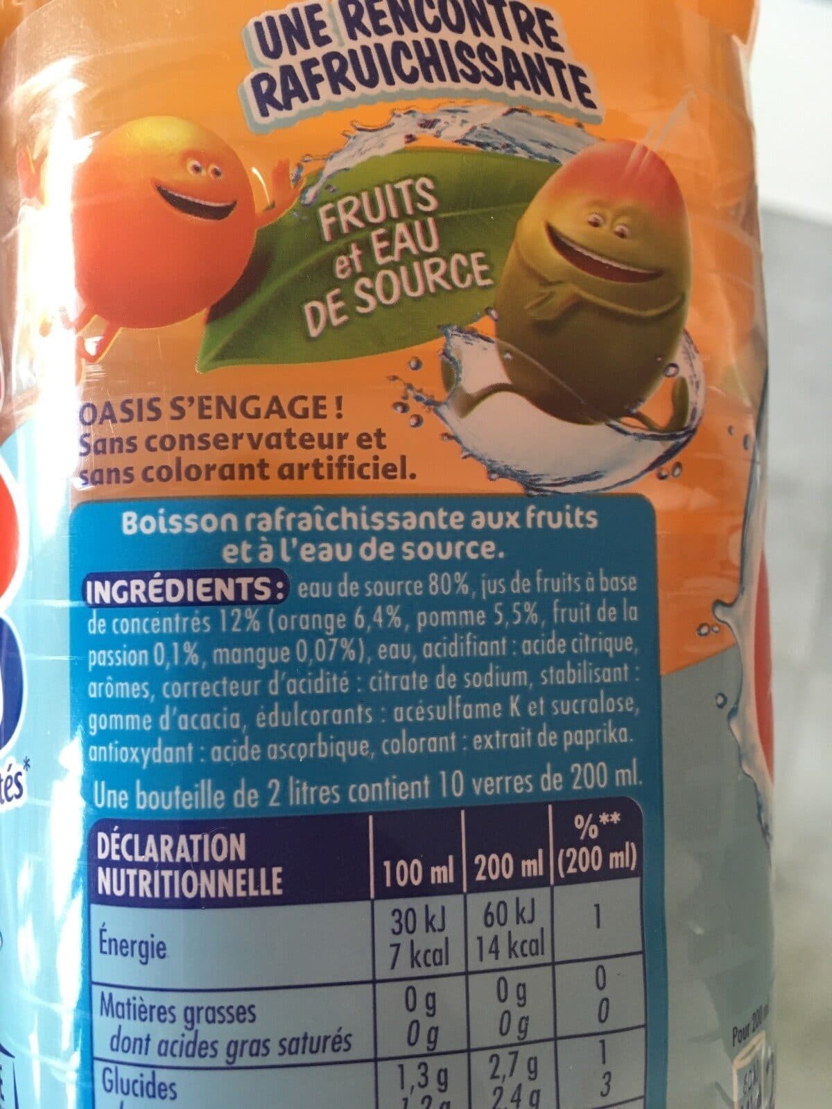 Oasis Oasis zero packshot