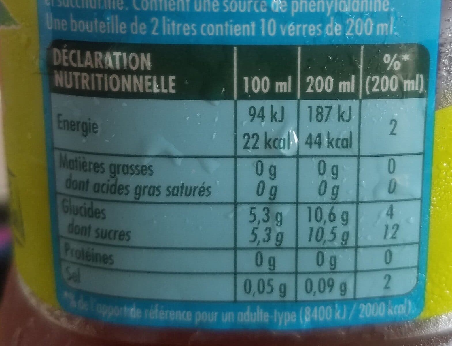 Oasis Oasis Thé Pêche packshot
