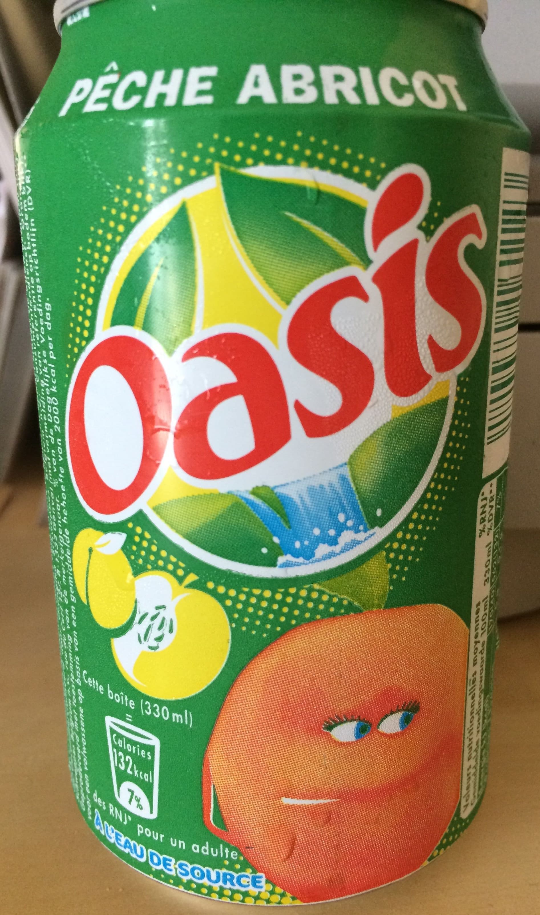 Oasis Pêche Abricot packshot