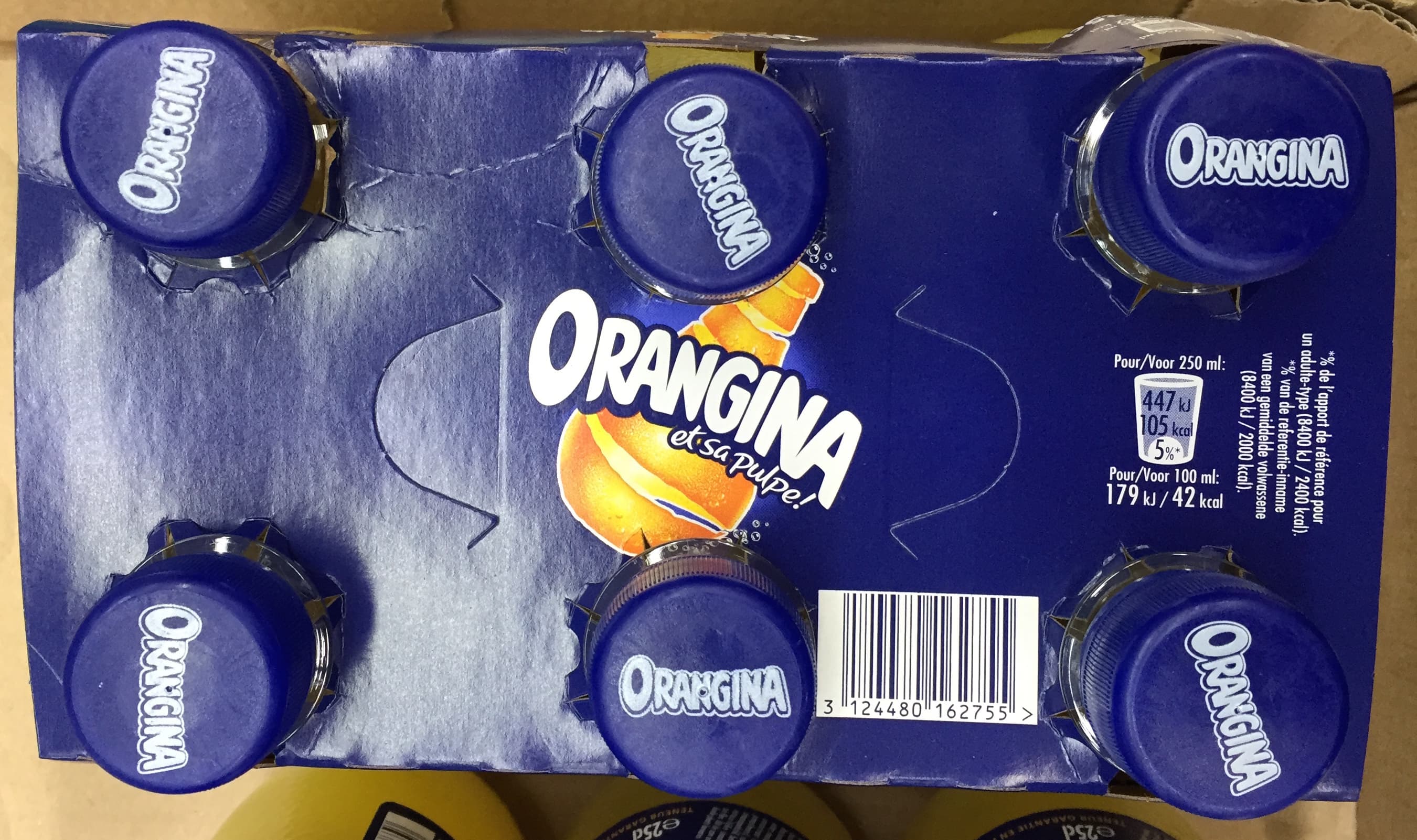 Orangina Orangina et sa pulpe ! packshot