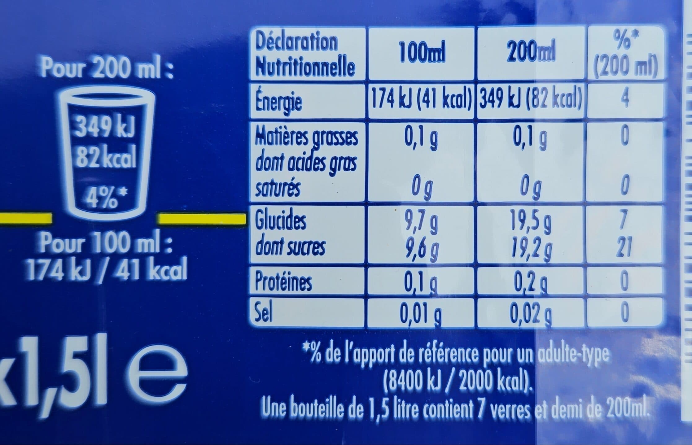 Orangina Boisson gazeuse a la pulpe d'orange packshot