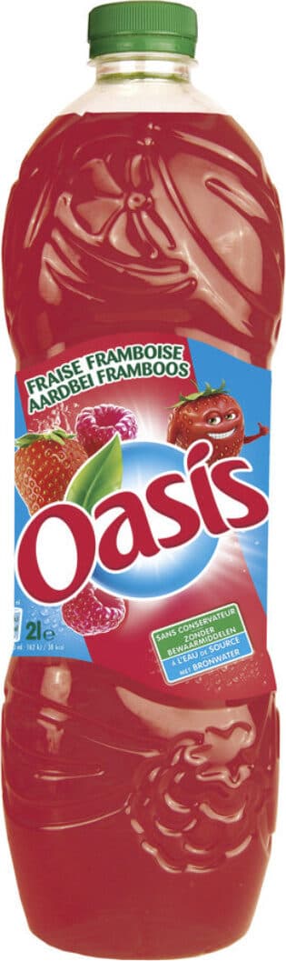 Oasis Oasis Fraise Framboise packshot