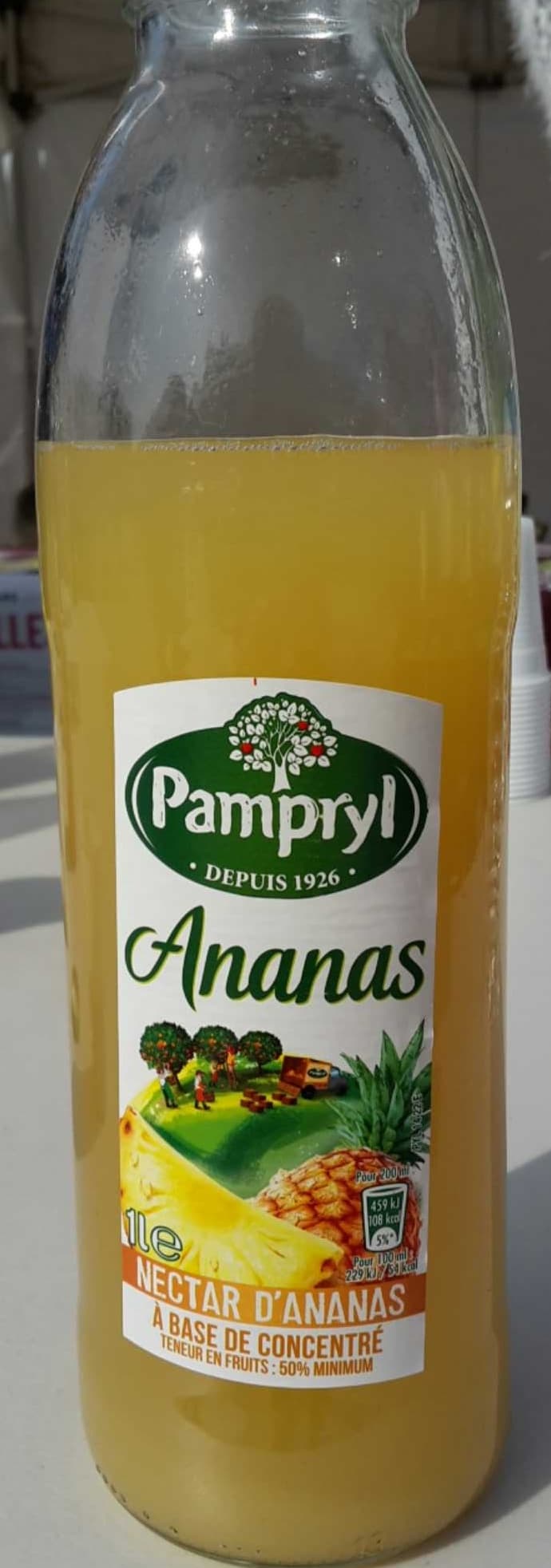 Pampryl Ananas packshot