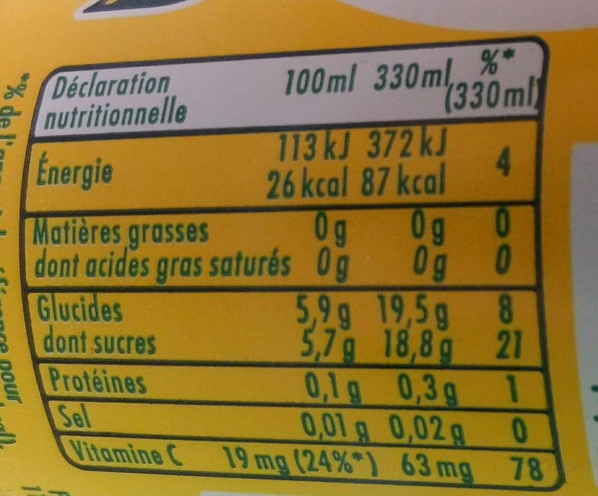 Orangina Schweppes Citronnade - Boisson rafraîchissante aux fruits et à l'eau de source packshot