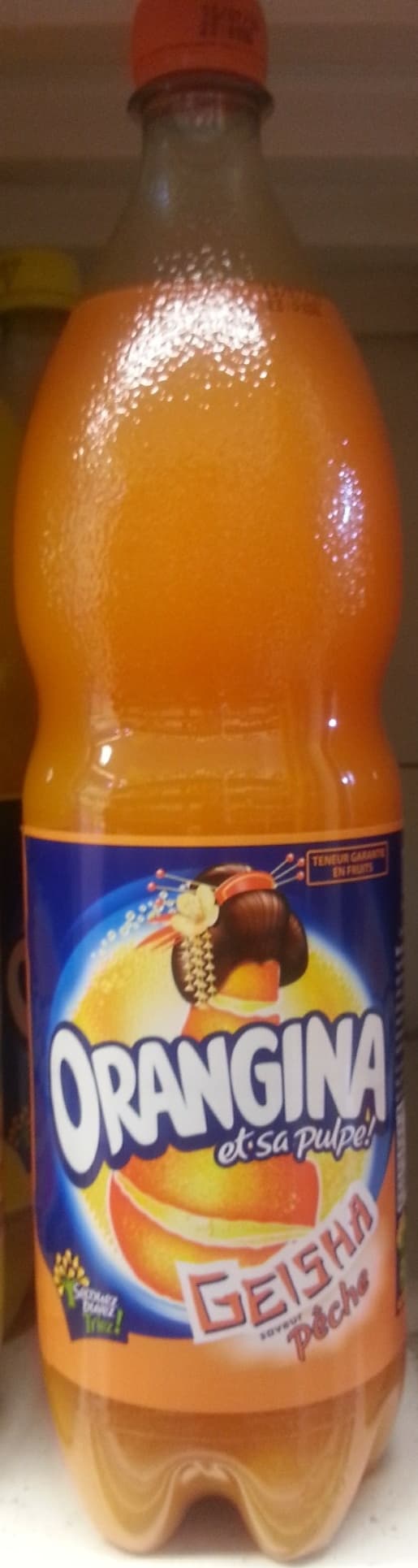 Orangina Orangina Geisha pêche packshot