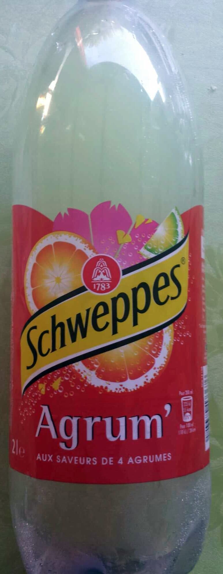 Orangina Schweppes Agrum' packshot