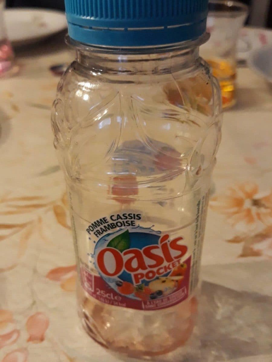 Orangina Pomme cassis framboise packshot