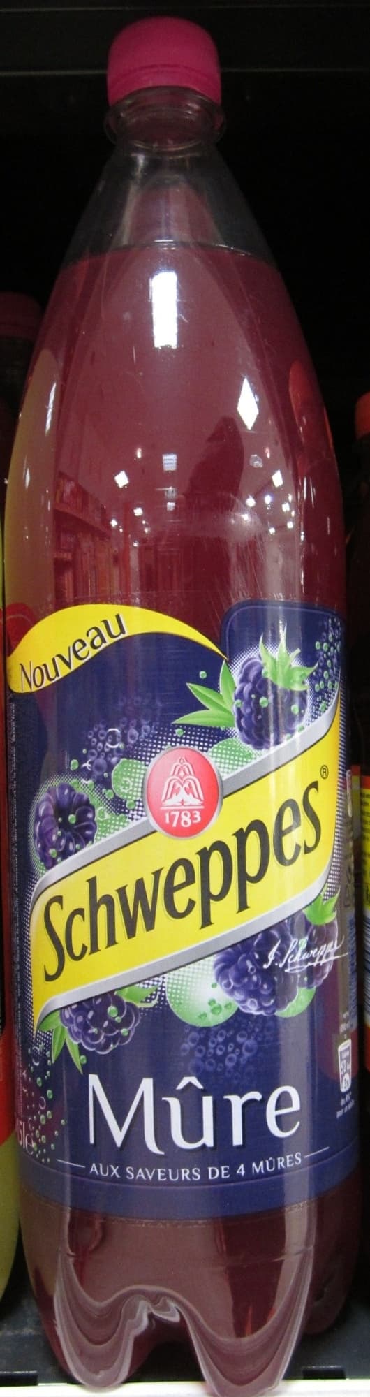 Schweppes Schweppes Mûre packshot