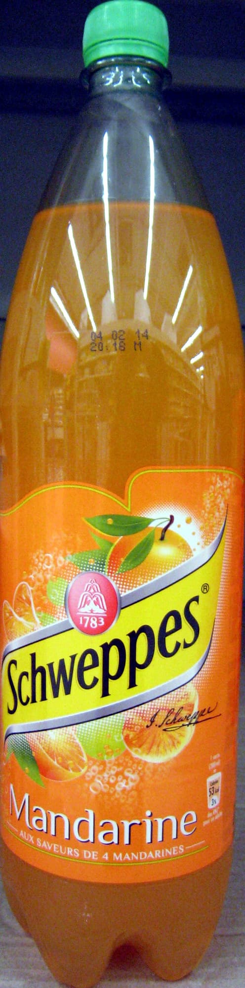 Schweppes Schweppes Mandarine packshot