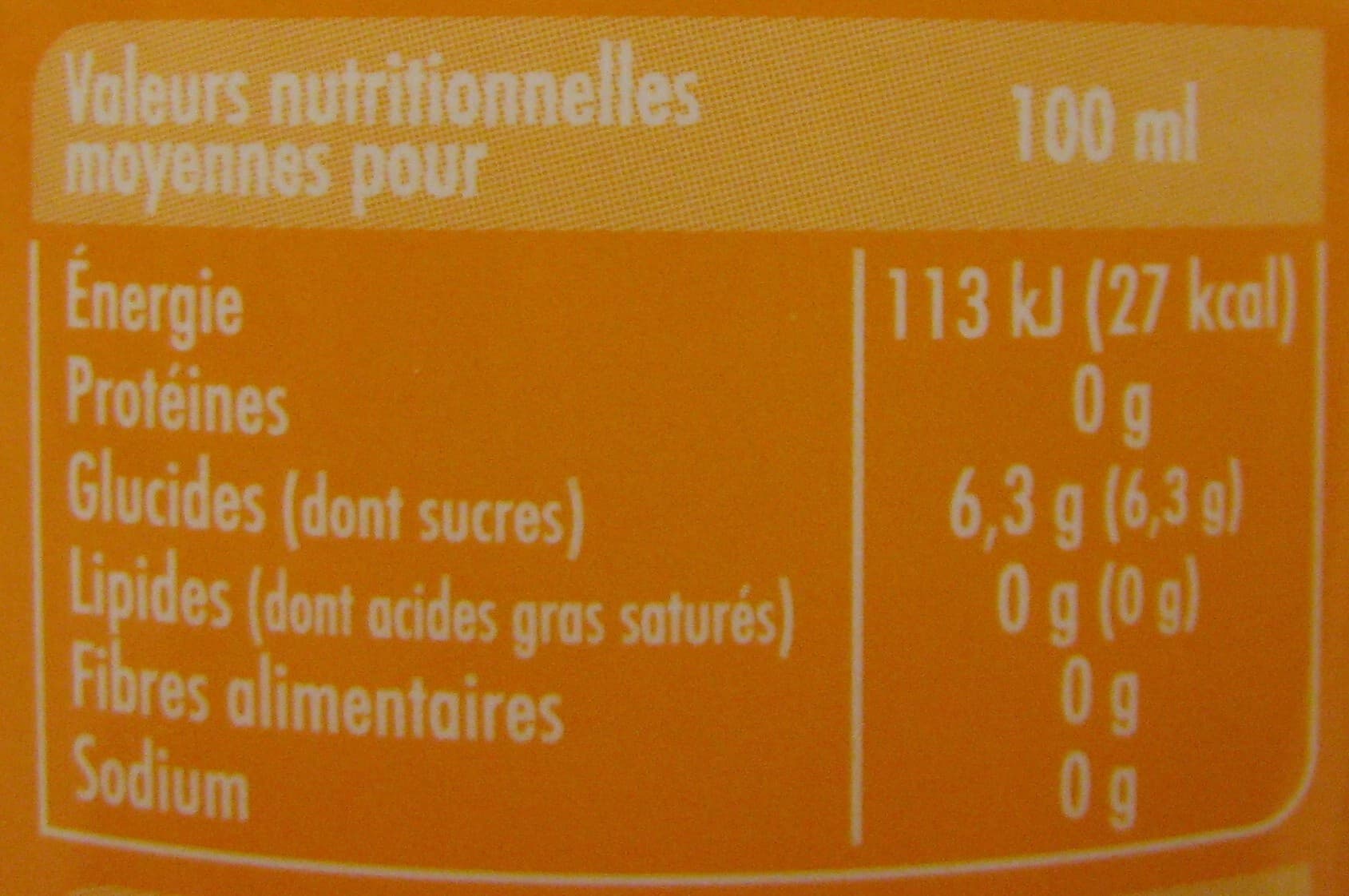 Schweppes Schweppes Mandarine packshot