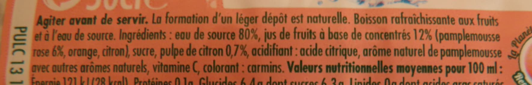 Pulco Pulco Pamplemousse packshot
