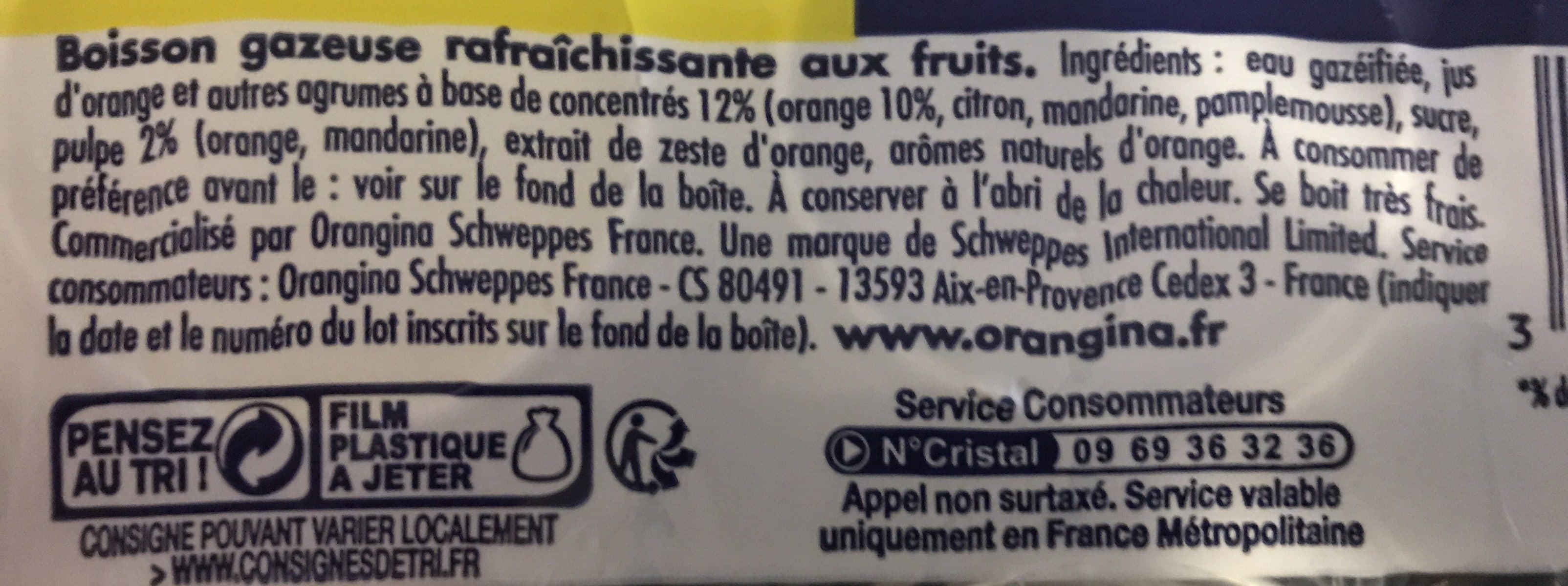 Orangina Orangina packshot
