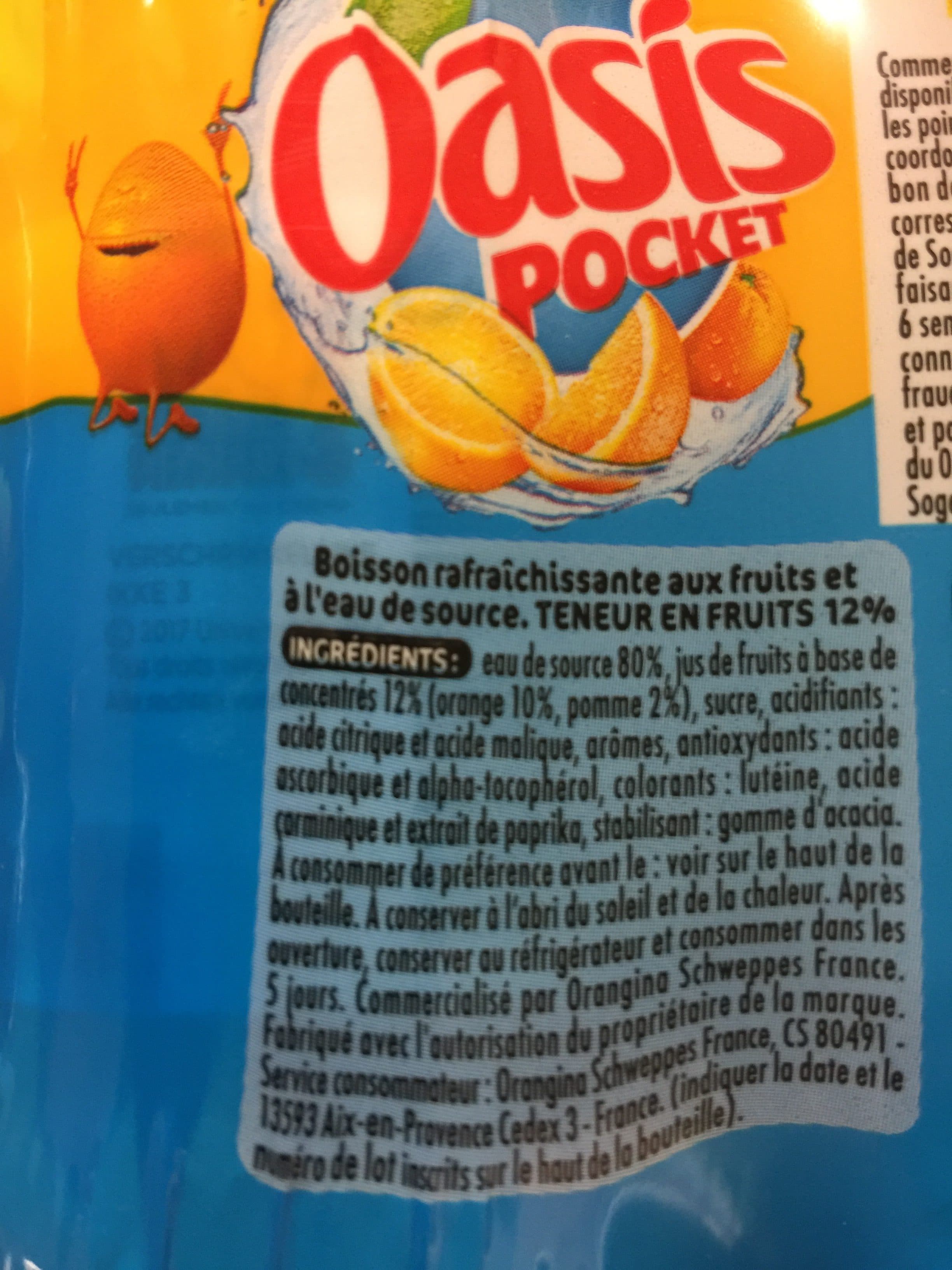 Oasis Oasis à l'Orange - Bouchon Sport packshot