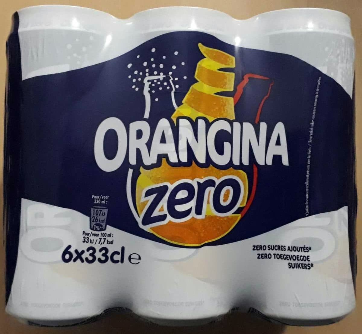 Orangina Orangina zero slim packshot