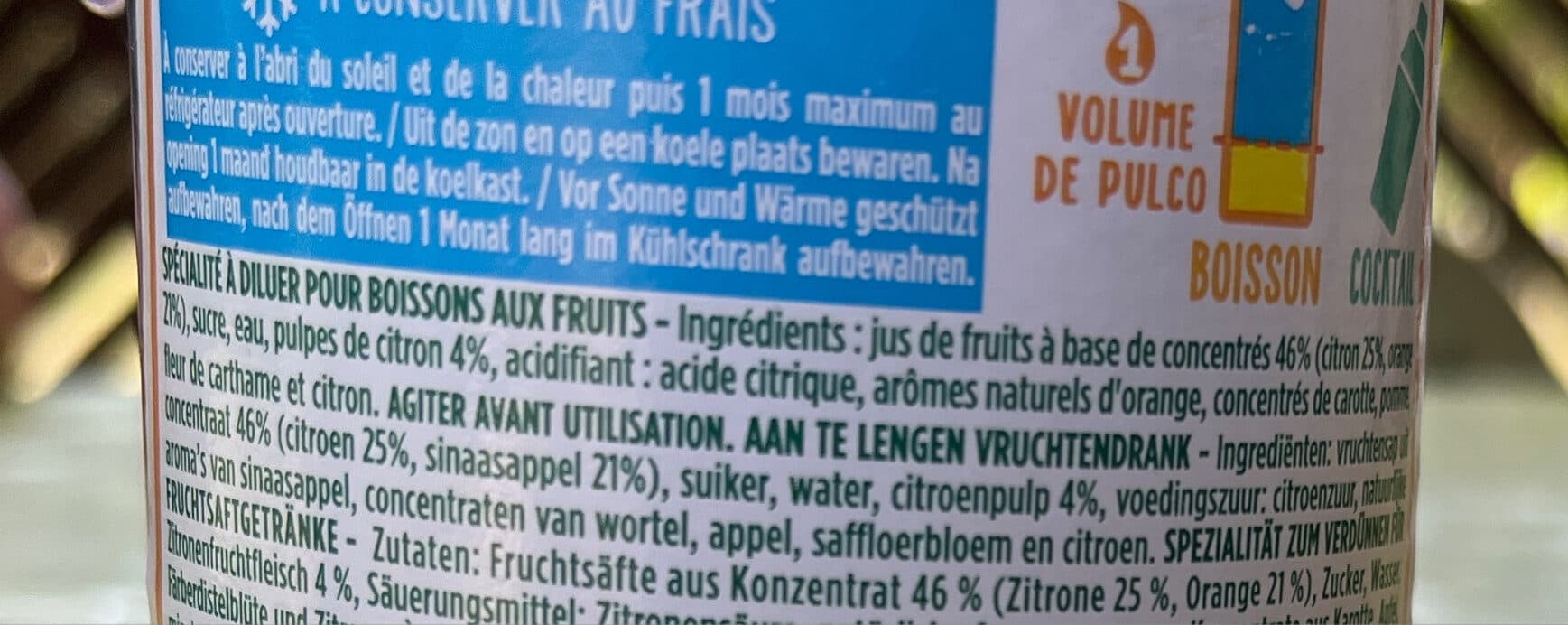 Pulco BLE 70CL ORANGE CITRON PULCO packshot
