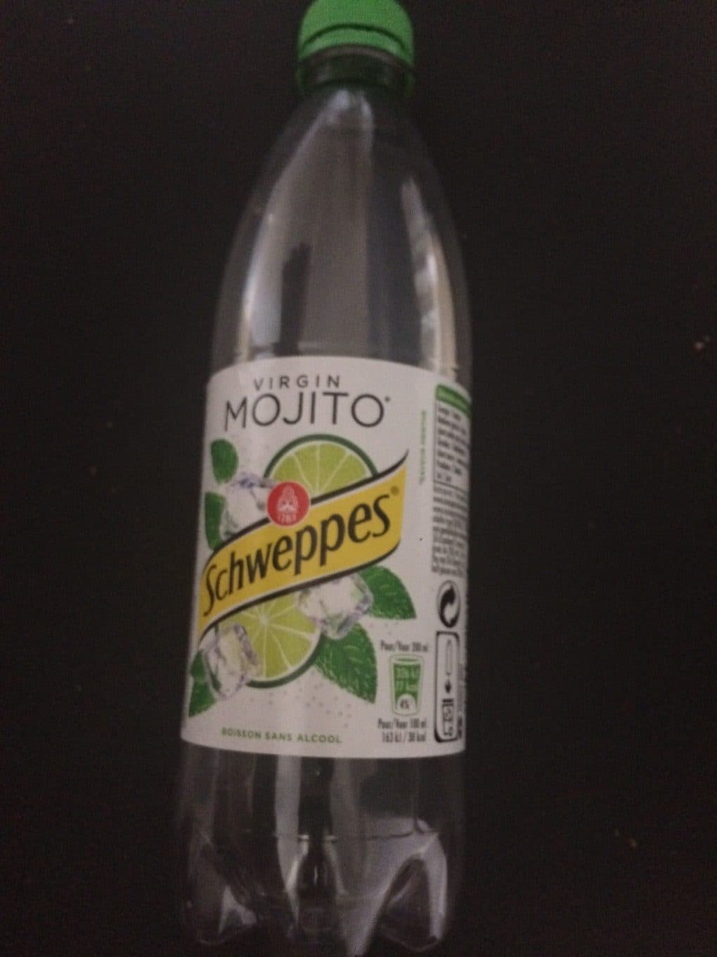 Schweppes Virgin mojito packshot