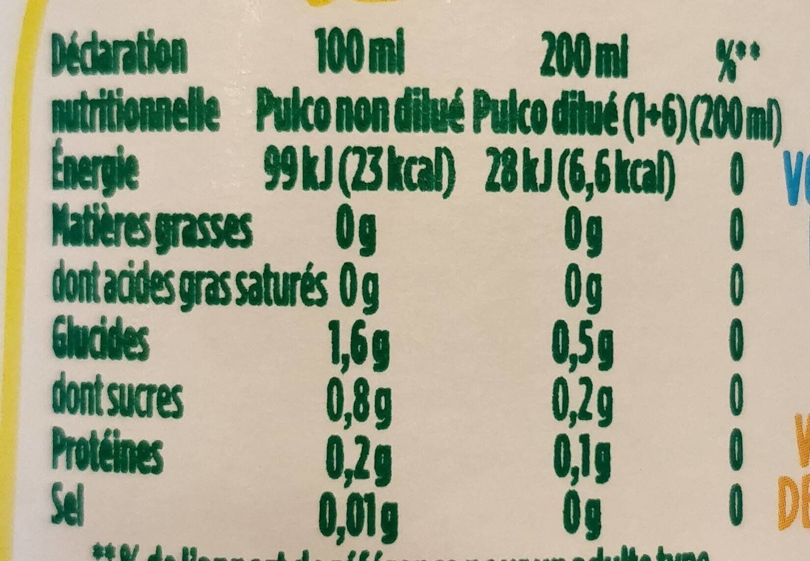 Pulco Pulco citron packshot