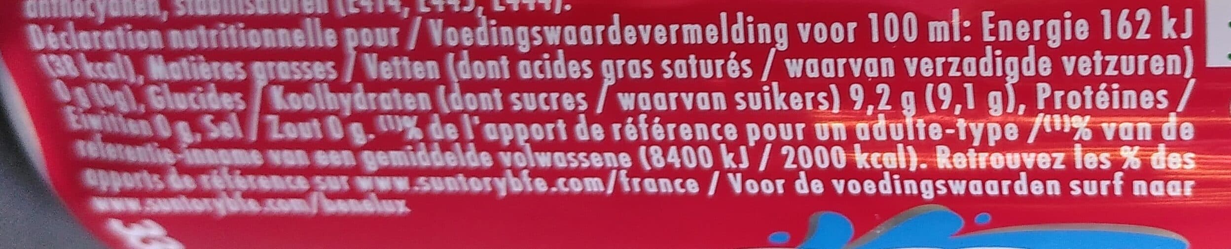 Oasis Oasis Fraise Framboise packshot