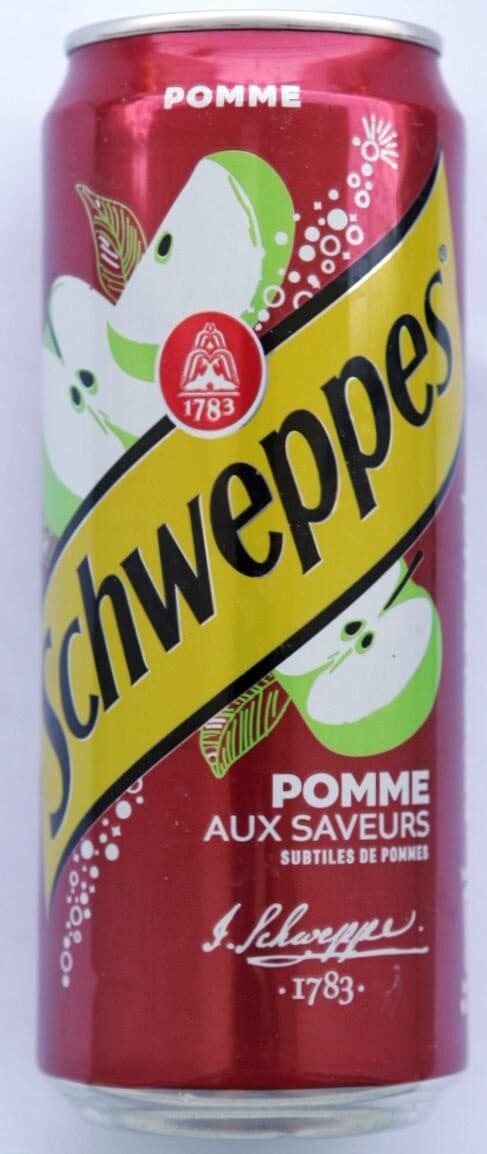 Schweppes Schweppes pomme packshot