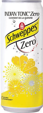 Schweppes Schweppes zéro Indian Tonic packshot