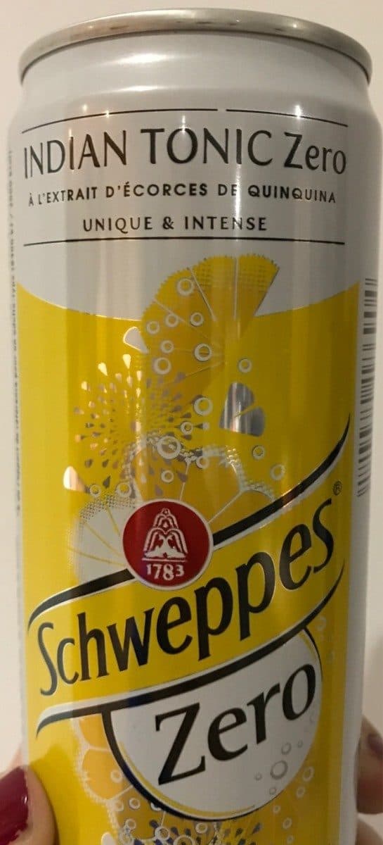 Schweppes Indian Tonic Zéro packshot