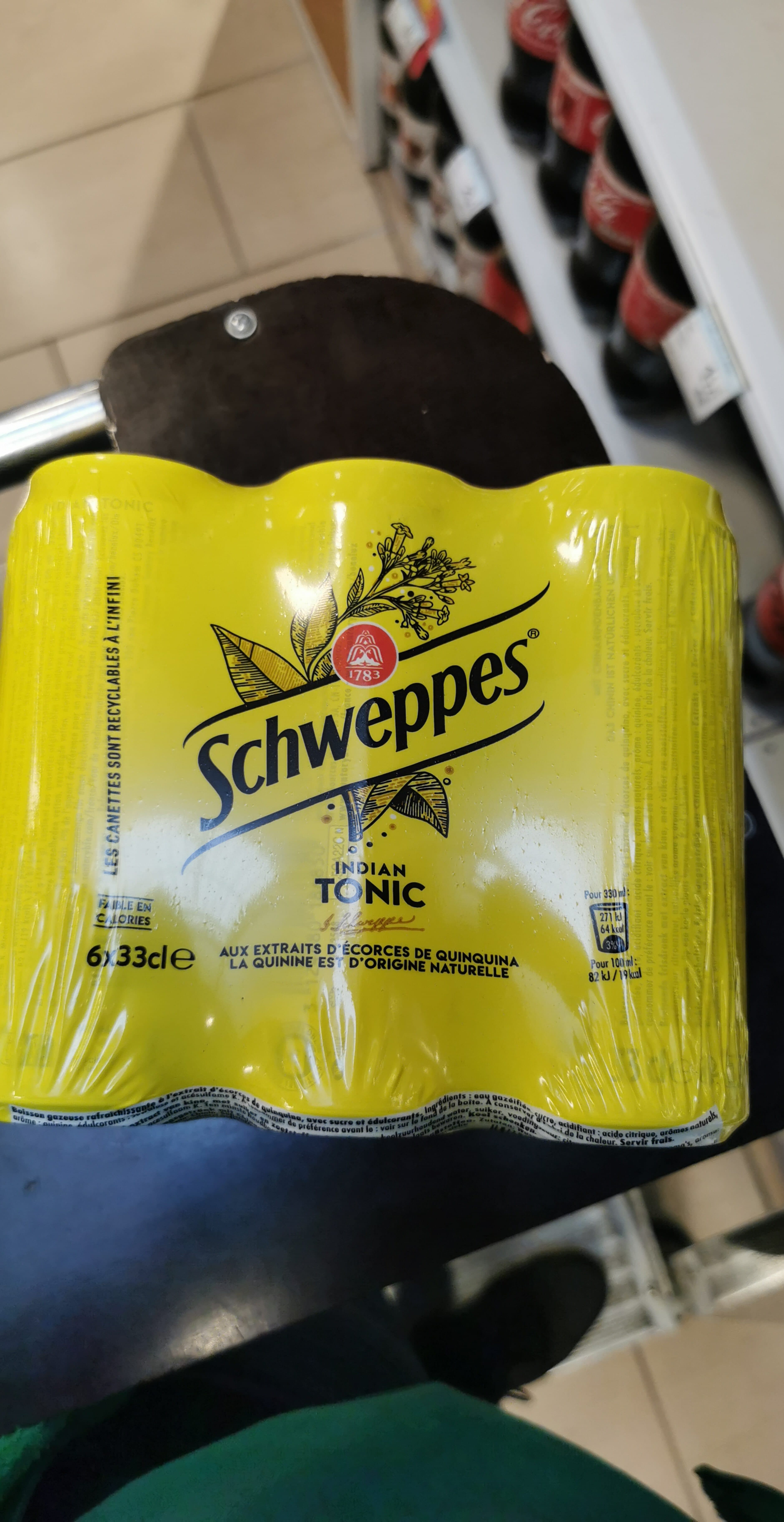 Schweppes 6X33CL SLIM INDIAN SCHWEPPES packshot