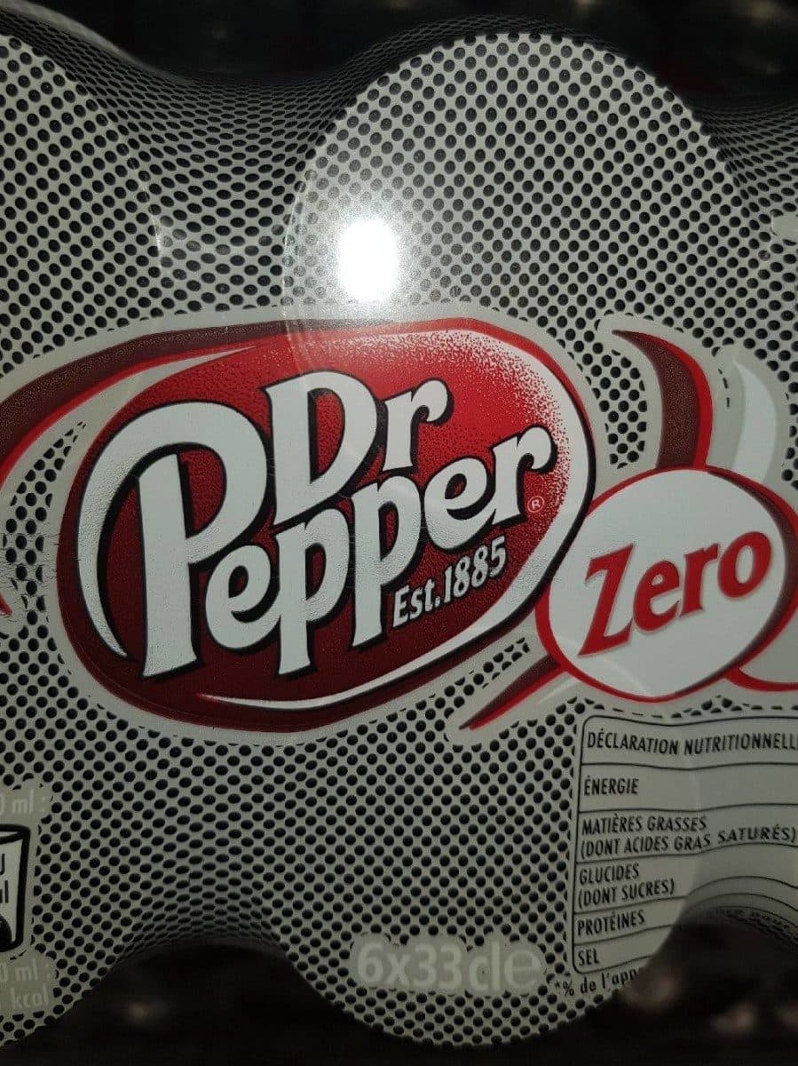 Dr. Pepper Dr Pepper zero packshot
