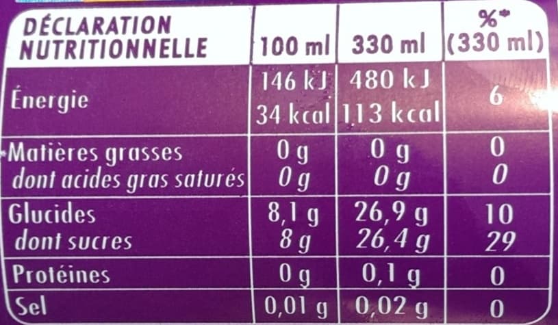 Oasis Oasis Pomme-Cassis-Framboise packshot