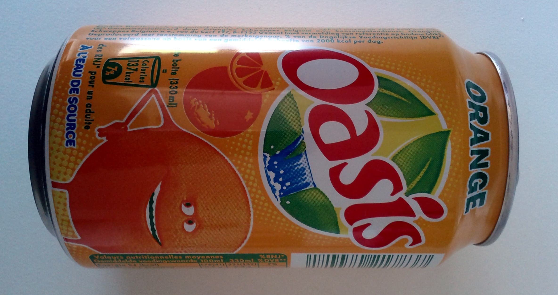 Oasis Oasis orange packshot