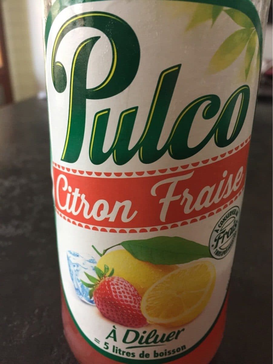Open Food Facts Pulcu citron fraise packshot